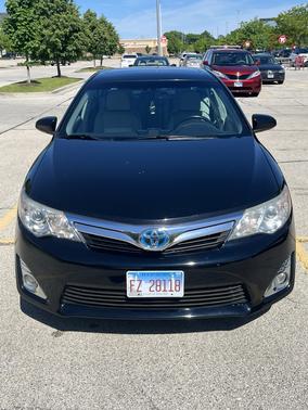 Black 2014 Toyota Camry Hybrid XLE