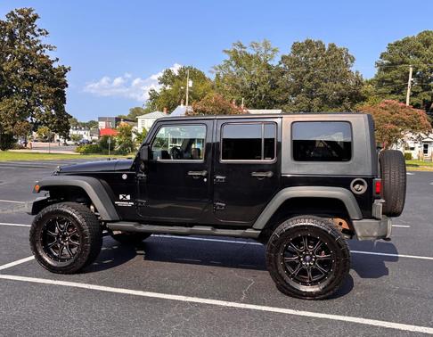 Black 2009 Jeep Wrangler Unlimited X