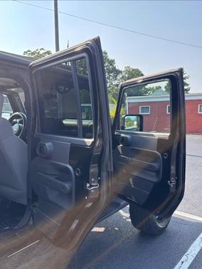 Black 2009 Jeep Wrangler Unlimited X