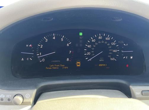 Blue 2005 Lexus LS 430 Base