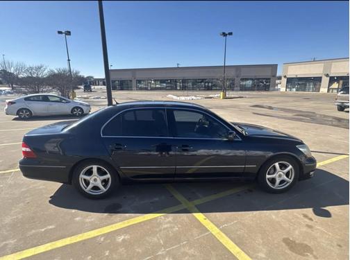 Blue 2005 Lexus LS 430 Base