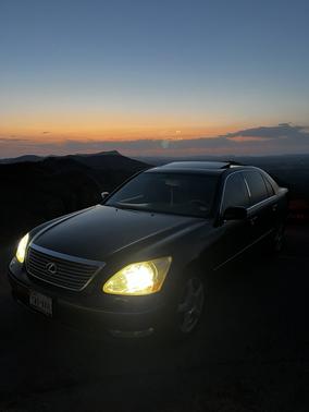Blue 2005 Lexus LS 430 Base
