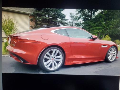 Red 2017 Jaguar F-TYPE S