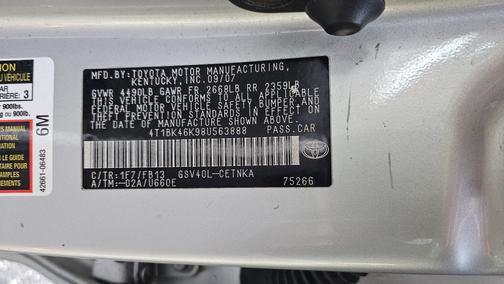 2008 Toyota Camry LE