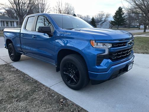 Blue 2022 Chevrolet Silverado 1500 RST