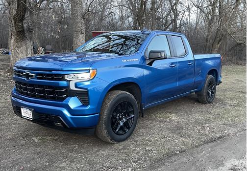 Blue 2022 Chevrolet Silverado 1500 RST