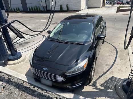 Black 2016 Ford Focus Titanium