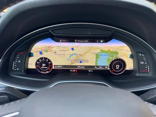 White 2019 Audi Q7 55 Premium Plus