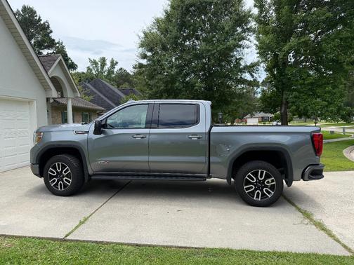 Gray 2021 GMC Sierra 1500 AT4