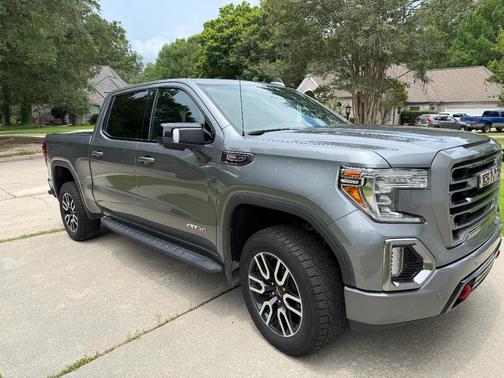 Gray 2021 GMC Sierra 1500 AT4