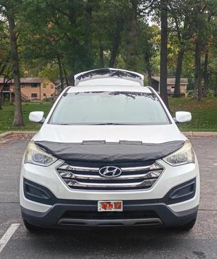 White 2016 Hyundai Santa Fe Sport 2.4L