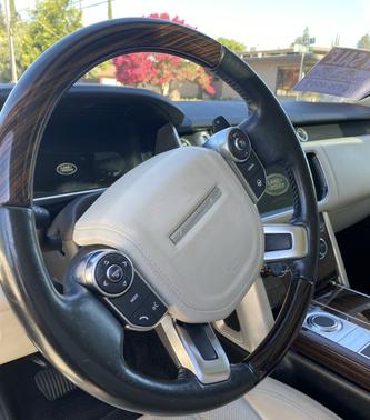 Silver 2016 Land Rover Range Rover 3.0L Supercharged HSE