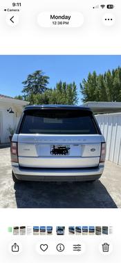 Silver 2016 Land Rover Range Rover 3.0L Supercharged HSE