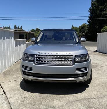 Silver 2016 Land Rover Range Rover 3.0L Supercharged HSE