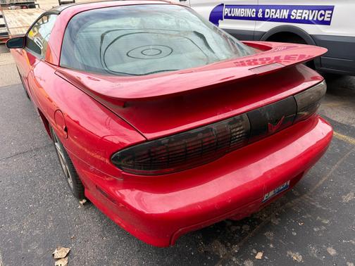 Red 1994 Pontiac Firebird Trans Am