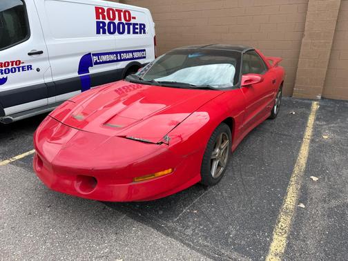 Red 1994 Pontiac Firebird Trans Am