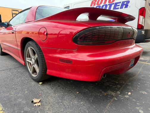 Red 1994 Pontiac Firebird Trans Am