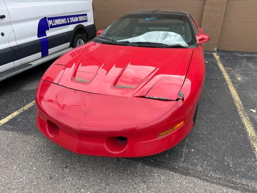 Red 1994 Pontiac Firebird Trans Am