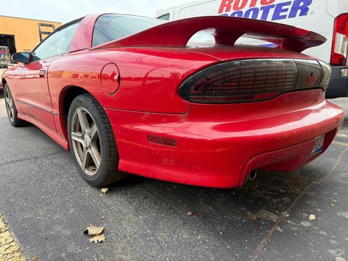 Red 1994 Pontiac Firebird Trans Am