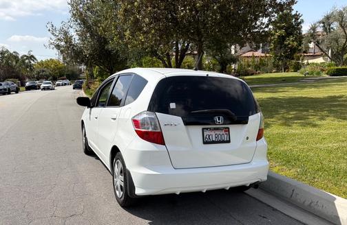 White 2009 Honda Fit Base