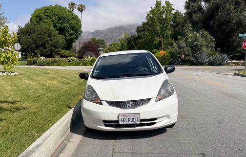 White 2009 Honda Fit Base