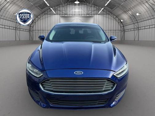 Blue 2015 Ford Fusion SE
