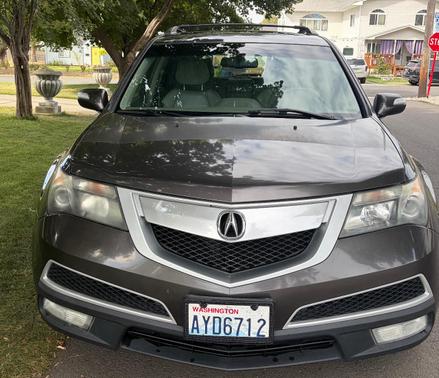 Gray 2012 Acura MDX 3.7L Technology
