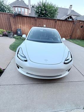 White 2018 Tesla Model 3 Long Range