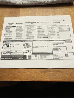 2024 Chevrolet Corvette Stingray w/2LT