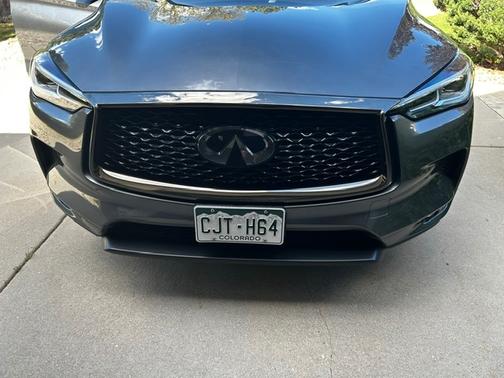 Gray 2021 INFINITI QX50 LUXE