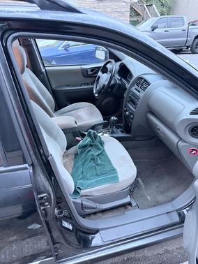 Black 2005 Hyundai SANTA FE LX