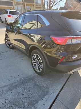 Black 2020 Ford Escape SEL
