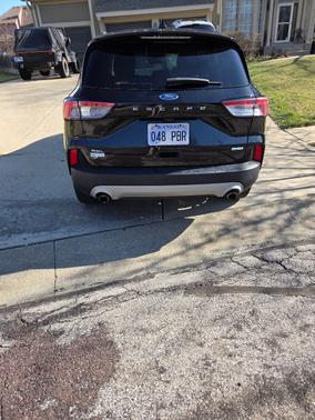 Black 2020 Ford Escape SEL