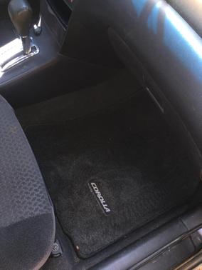 Black 2008 Toyota Corolla S