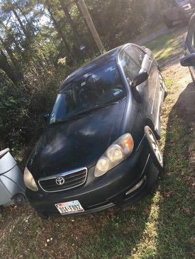 Black 2008 Toyota Corolla S