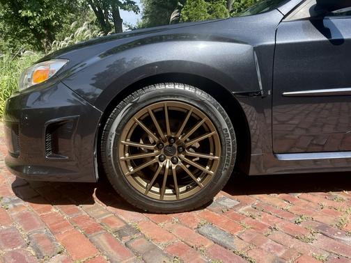 Gray 2013 Subaru Impreza WRX Base