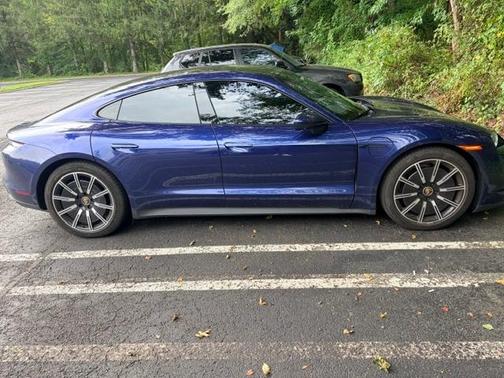Blue 2022 Porsche Taycan Taycan