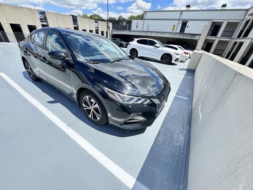 Black 2023 Nissan Sentra SV