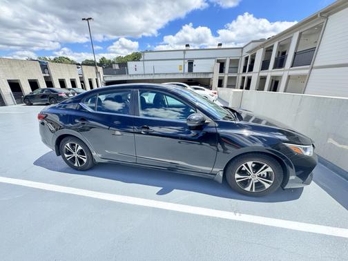Black 2023 Nissan Sentra SV