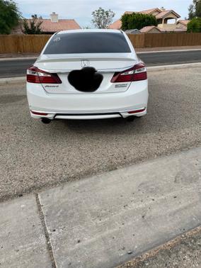 White 2017 Honda Accord Sport SE