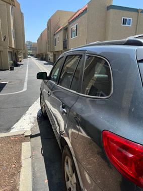 Gray 2007 Hyundai SANTA FE SE