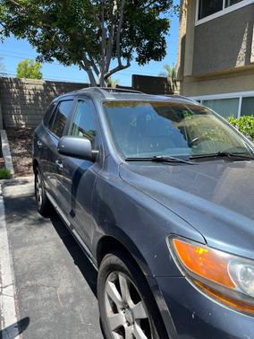 Gray 2007 Hyundai SANTA FE SE
