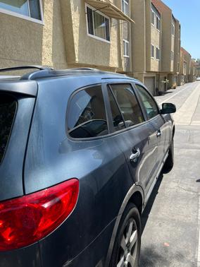Gray 2007 Hyundai SANTA FE SE