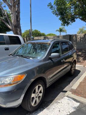 Gray 2007 Hyundai SANTA FE SE