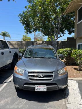 Gray 2007 Hyundai SANTA FE SE