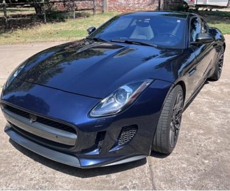 Blue 2017 Jaguar F-TYPE Premium