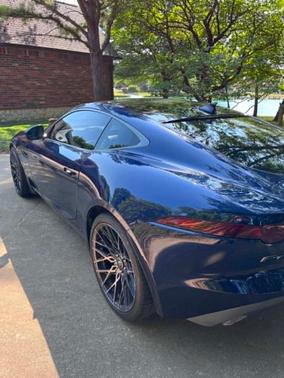 Blue 2017 Jaguar F-TYPE Premium