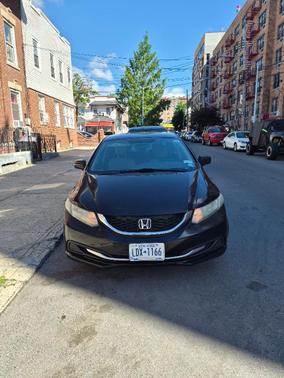 Black 2014 Honda Civic LX