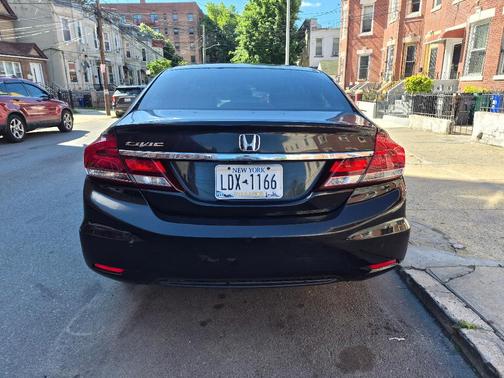 Black 2014 Honda Civic LX