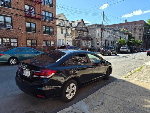 Black 2014 Honda Civic LX